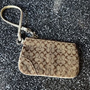Coach wristlet